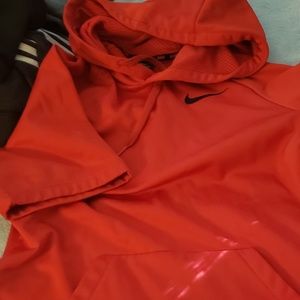 Mens nike short sleeve hoodie small